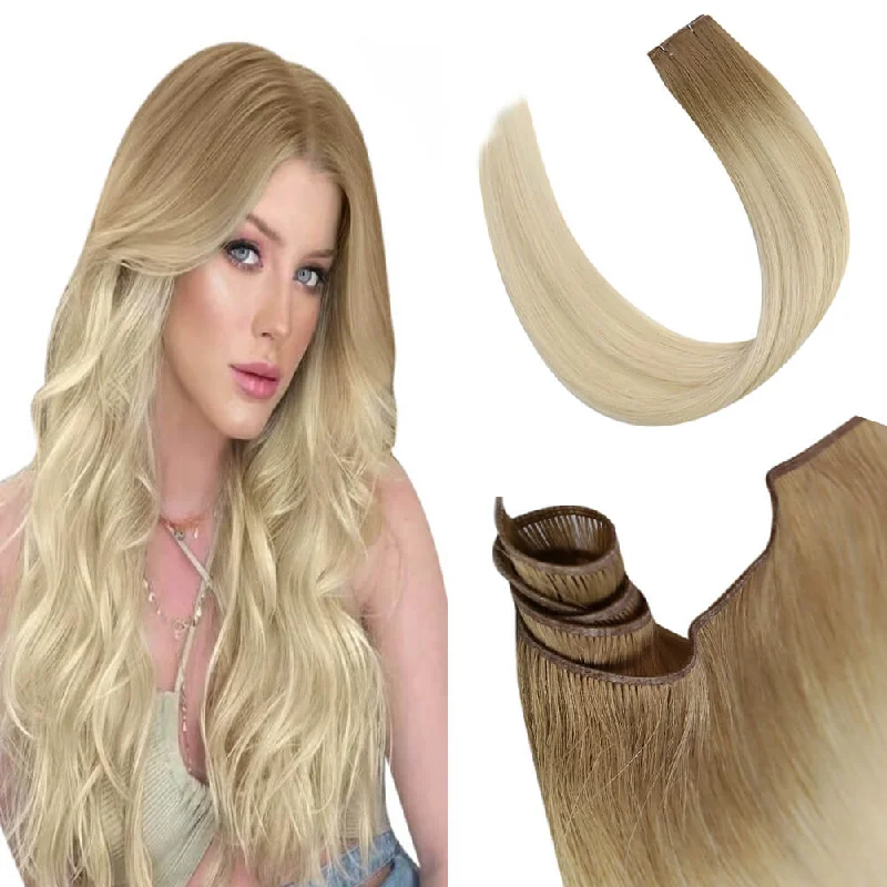 [NEW]Sunny Hair Genius Weft Hair Extensions Virgin Hair for Thin Hair #R12T60