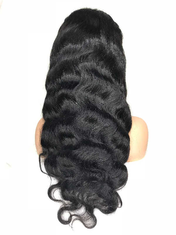 Swiss 8A Malaysian Body Wave Lace Frontal Human Hair Wig