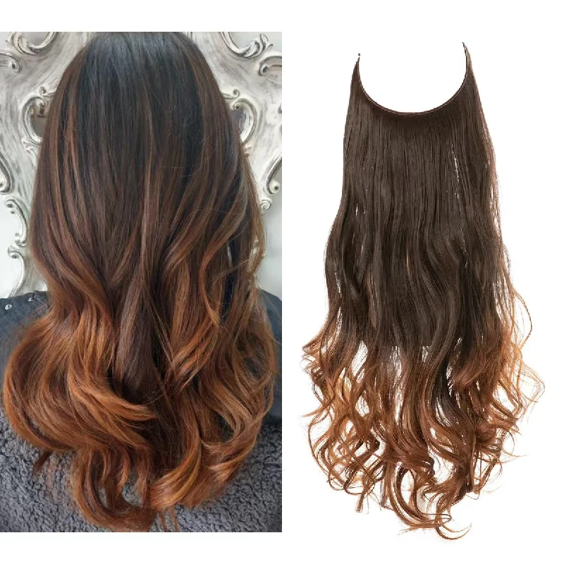 Dark Brown to Light Auburn / 16""