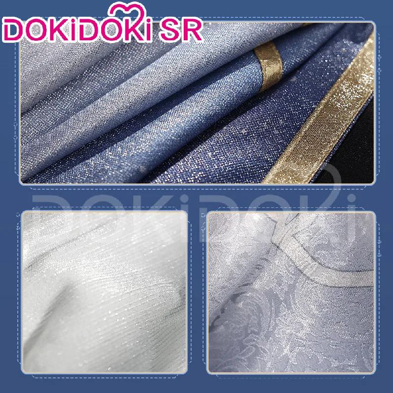 【US LOCAL SHIPPING】DokiDoki-SR Game Genshin Impact Cosplay Focalors Hydro Archon Costume Fontaine Furina God of Justice