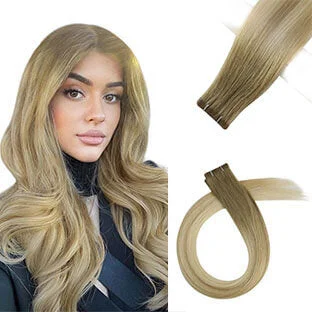 [US Only]Tape in Hair Extensions Seamless Injection Tape In Hair Balayage Hair #8/27/60