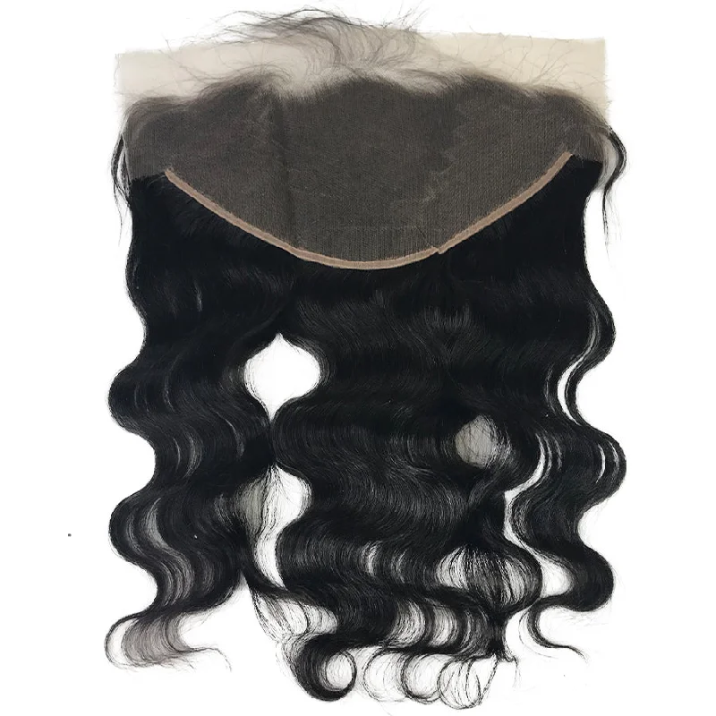 Transparent Swiss Lace Frontals 13""x6""  Body Wave