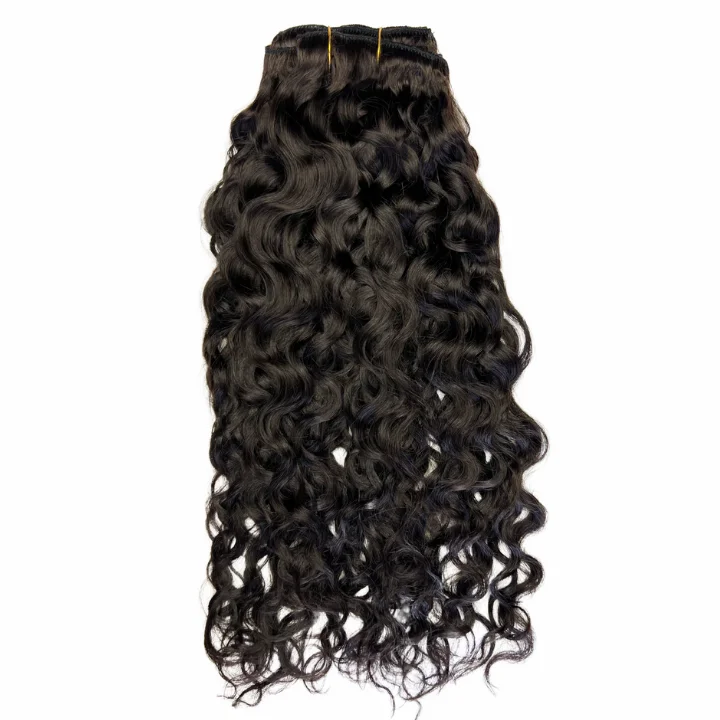 Wavy Curly Dark Brown Classic Clip-Ins