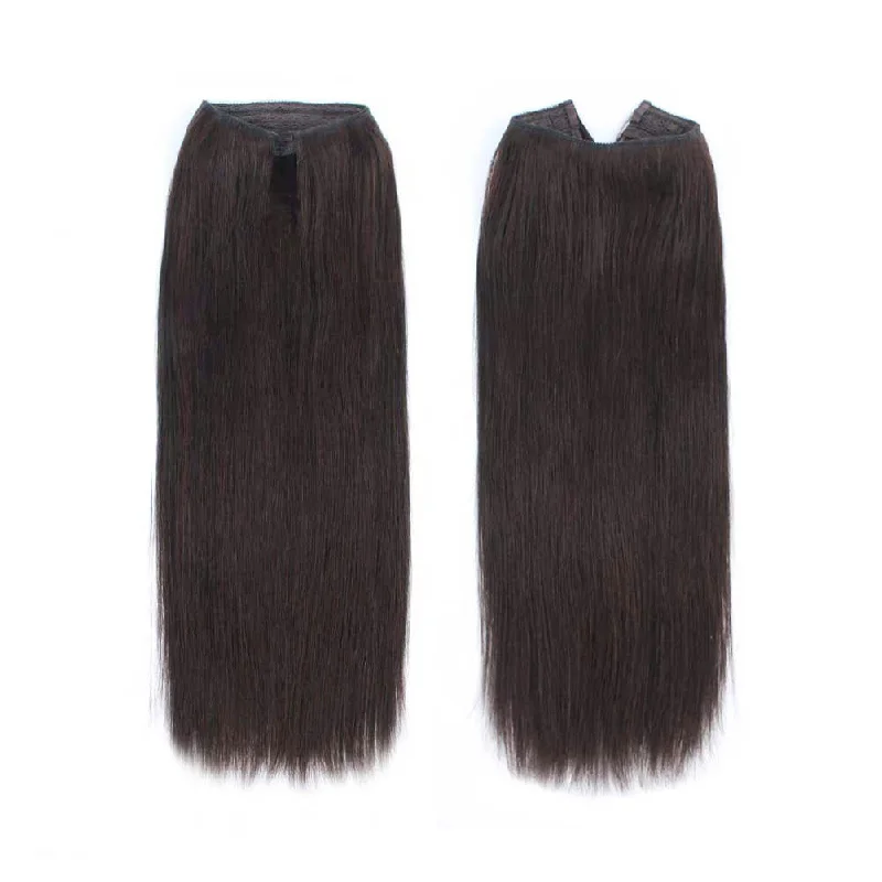 Halo Hair Extensions 2# Dark Brown 18&22 Inch