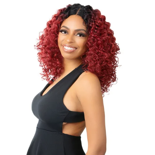 Zinnia Illuze Lace Zinnia Synthetic Lace Front Wig by Nutique